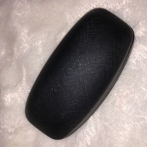 salvatore ferragamo sunglass hard black case